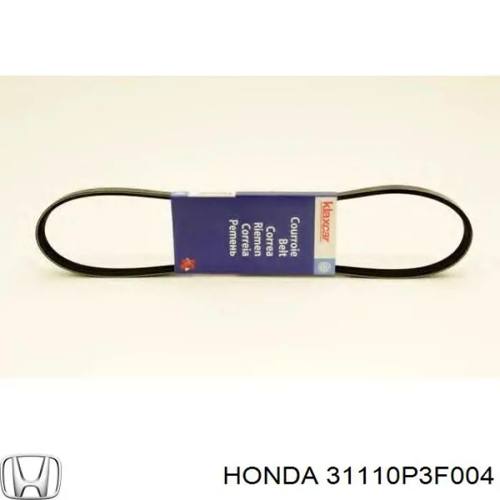 Клиновий ремінь Honda 31110P3F004 ціна, від 5.76 USD