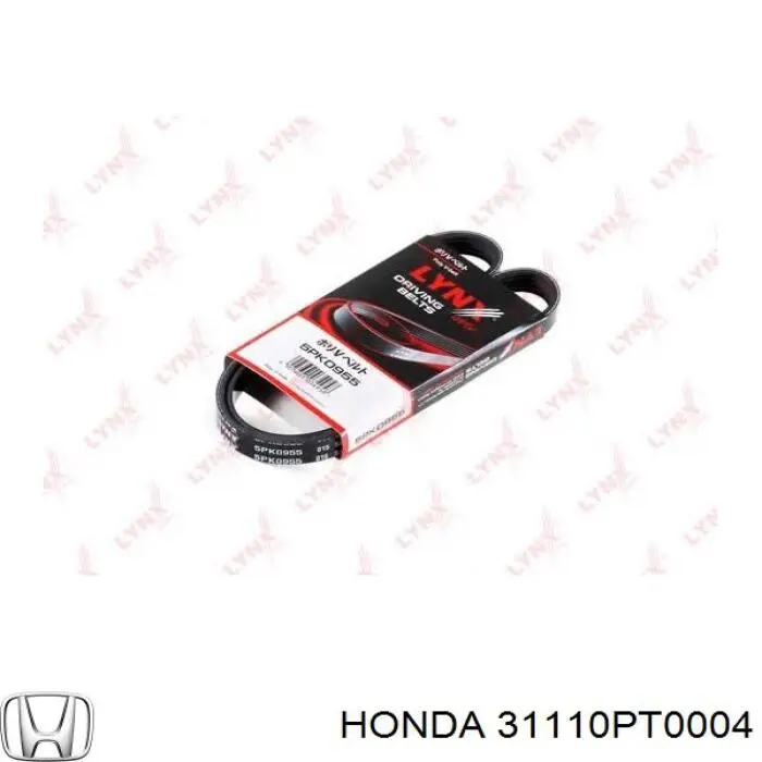 Клиновий ремінь Honda 31110PT0004 ціна, від 8.16 USD