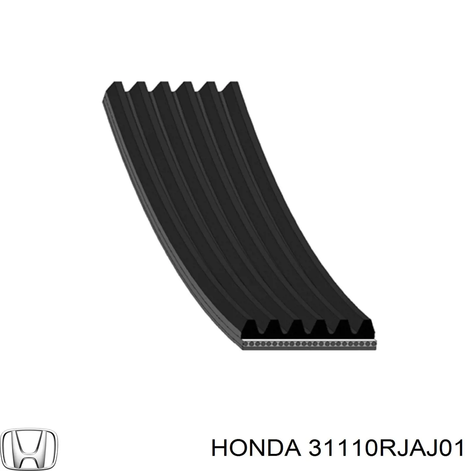 Клиновий ремінь Honda 31110RJAJ01 ціна, від 8.87 USD