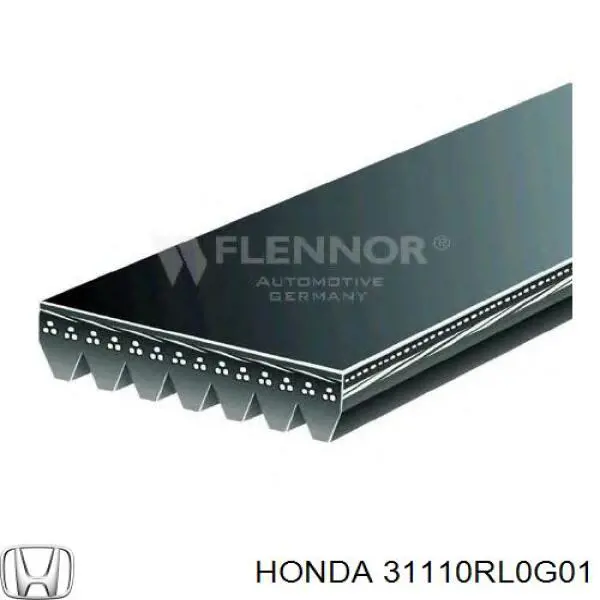 Клиновий ремінь Honda 31110RL0G01 ціна, від 20.50 USD