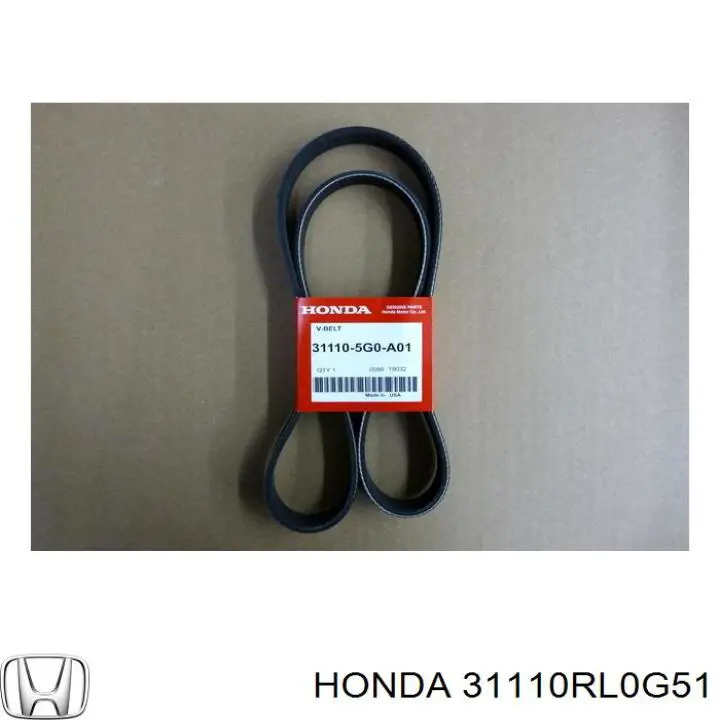 Купити 31110RL0G51 Honda Ремінь генератора
