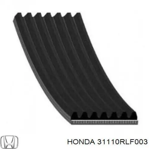 31110RLF003 Honda Поліклиновий ремінь