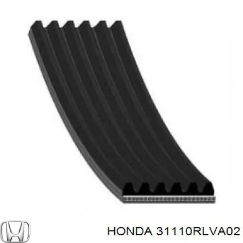 Клиновий ремінь Honda 31110RLVA02 ціна, від 17.09 USD