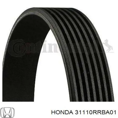 Купити 31110RRBA01 Honda Ремінь генератора