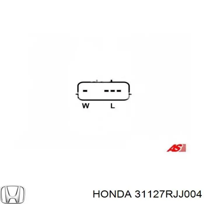 Міст доданий генератора Honda 31127RJJ004 ціна, від 21.76 USD
