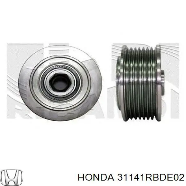 Купити 31141RBDE02 Honda Шків генератора