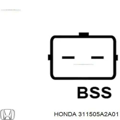 Купити 311505A2A01 Honda Реле регулятор напруги генератора