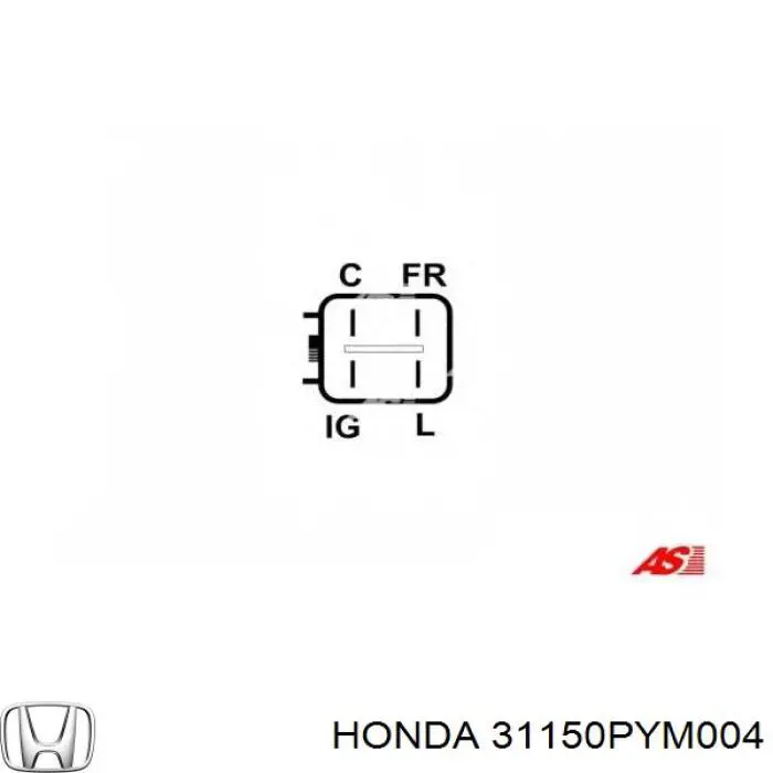 31150PYM004 Honda Реле-регулятор (напруги)