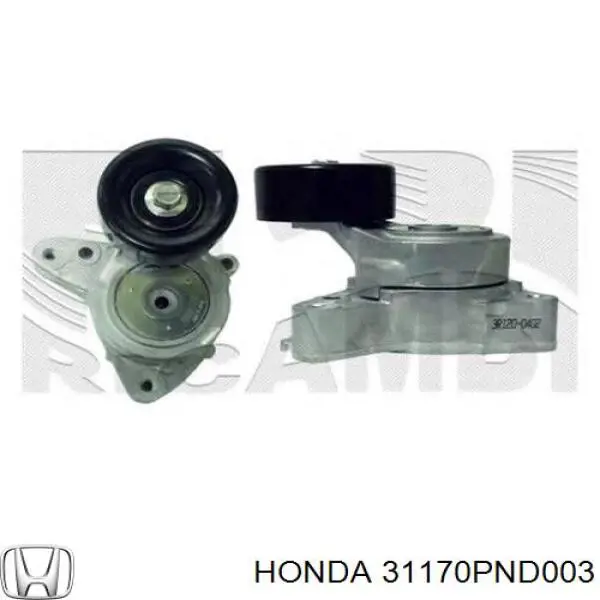 31170PND003 Honda Натяжна планка поліклинового ременя