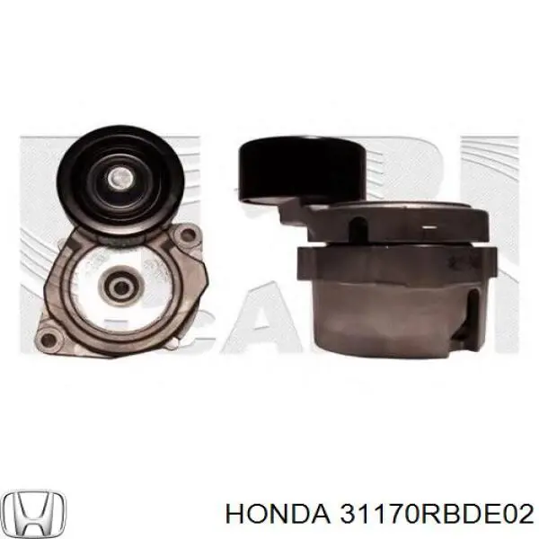 Натягувач приводного ременя Honda 31170RBDE02 ціна, від 25.34 USD