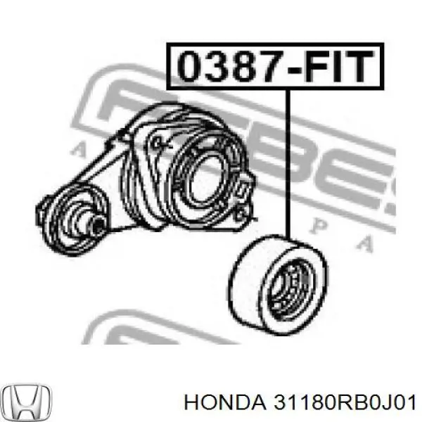 Натяжний ролик Honda 31180RB0J01 ціна, від 14.41 USD