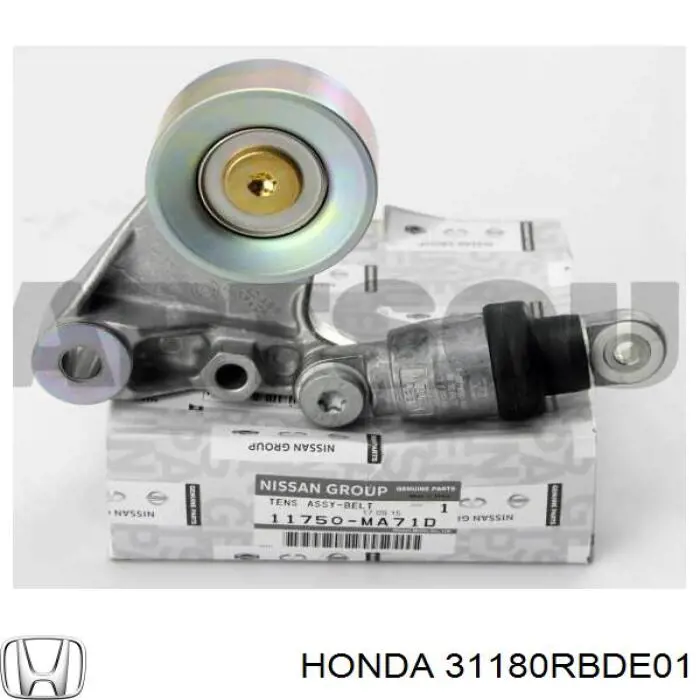 31180RBDE01 Honda натягувач приводного ременя
