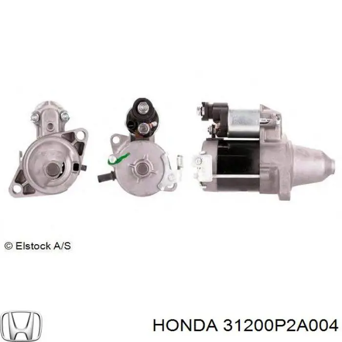 Стартер автомобільний Honda 31200P2A004