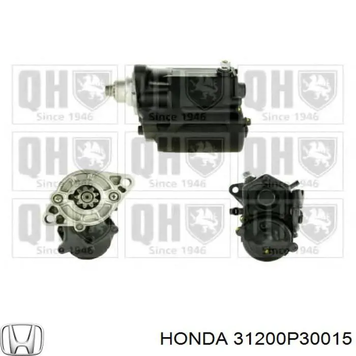Стартер автомобільний Honda 31200P30015