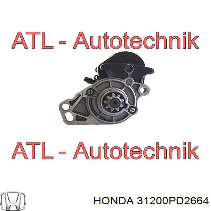Стартер 31200PC6034 Honda