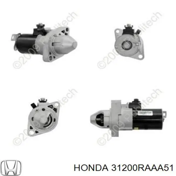 Купити 31200RAAA51 Honda Стартер