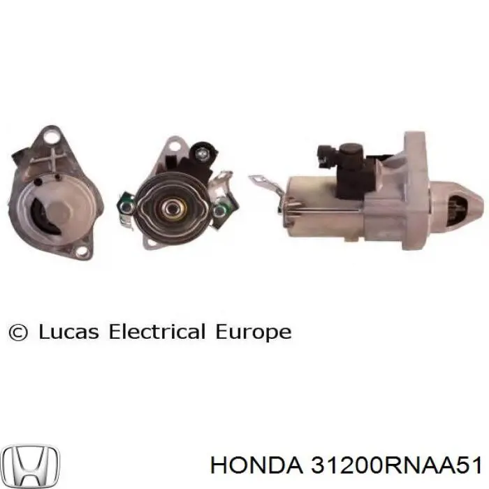 Стартер Honda 31200RNAA51 ціна, від 40.46 USD