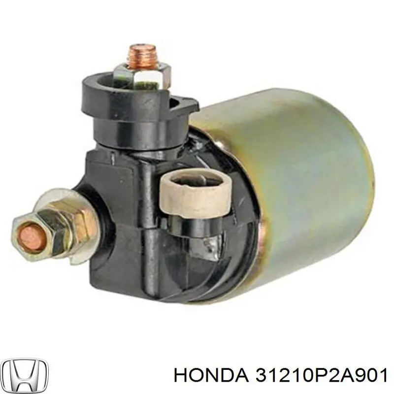 Втягуюче реле стартера 31210P2A901 Honda