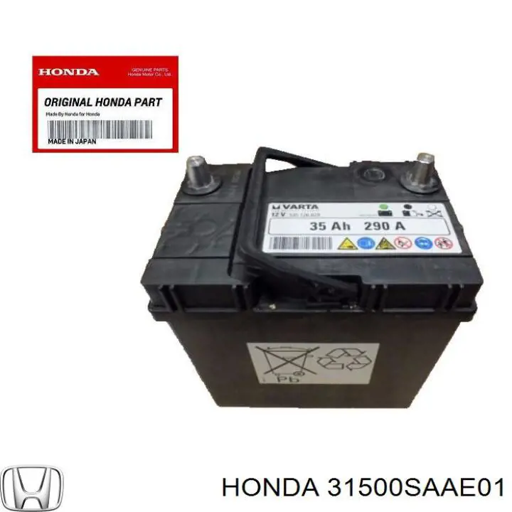 Батарея акумуляторна Honda 31500SAAE01 ціна, від 63.48 USD