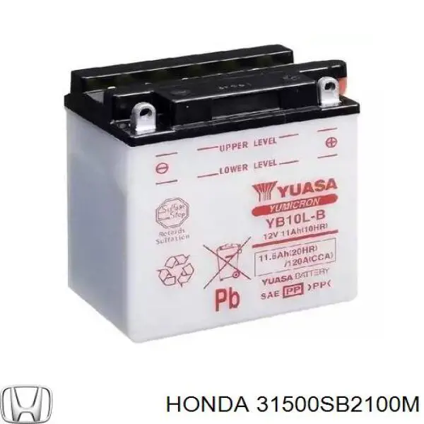 Купити Акумулятор Honda 45 А/г (31500SB2100M)