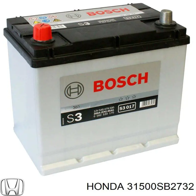 Батарея акумуляторна Honda 31500SB2732 ціна, від 2956.13 UAH
