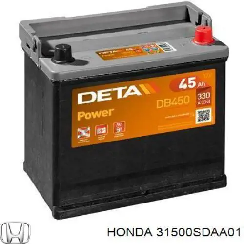 31500SDAA01 Honda Авто акумулятор