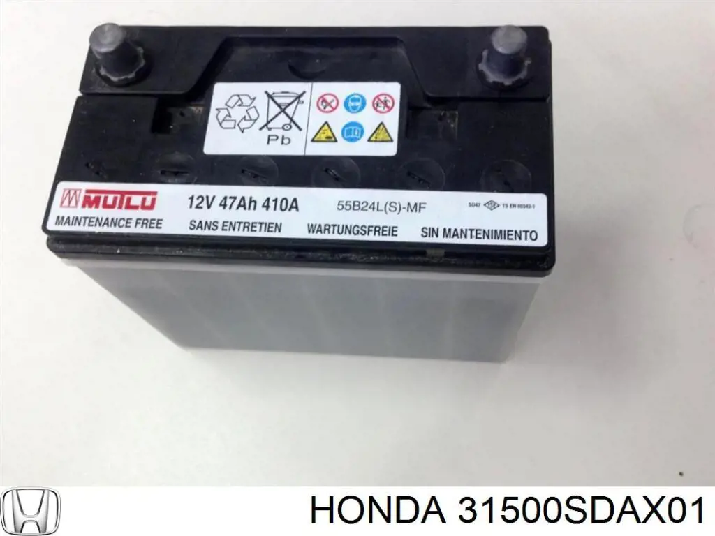 Купити 31500SDAX01 Honda Автомобільна батарея