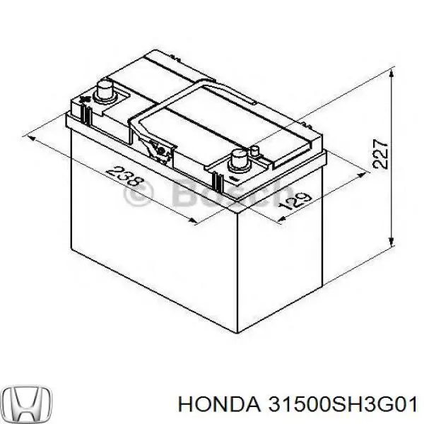 Купити 31500SH3G01 Honda Автомобільна батарея
