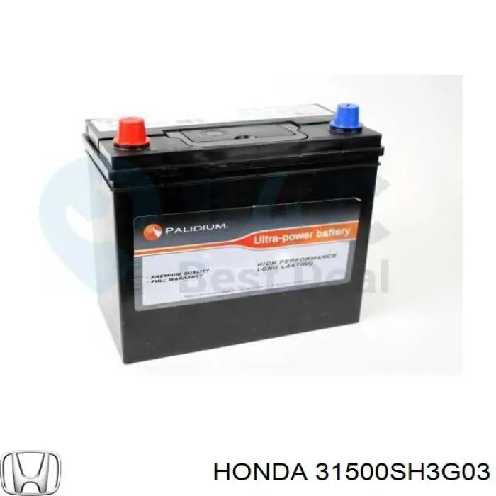 Батарея акумуляторна Honda 31500SH3G03 ціна, від 77.24 USD