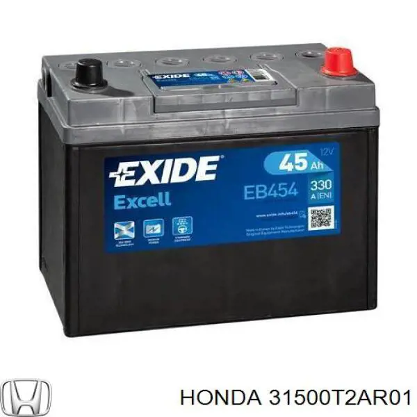 31500T2AR01 Honda Авто акумулятор