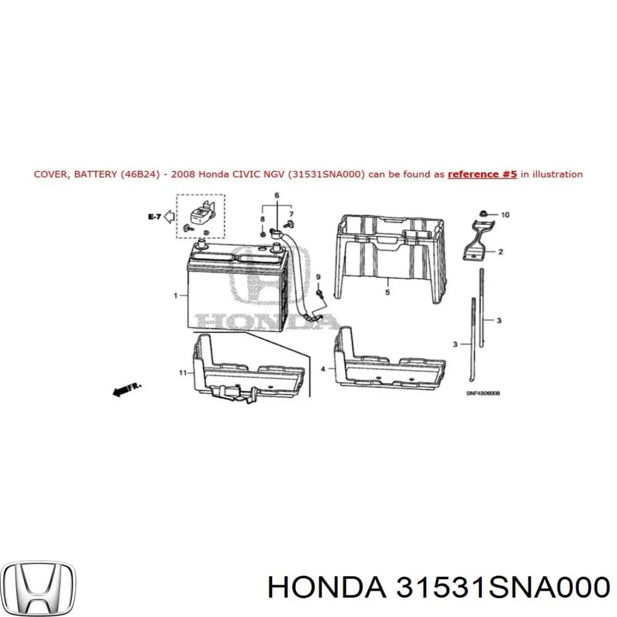 31531SNA000 Honda 