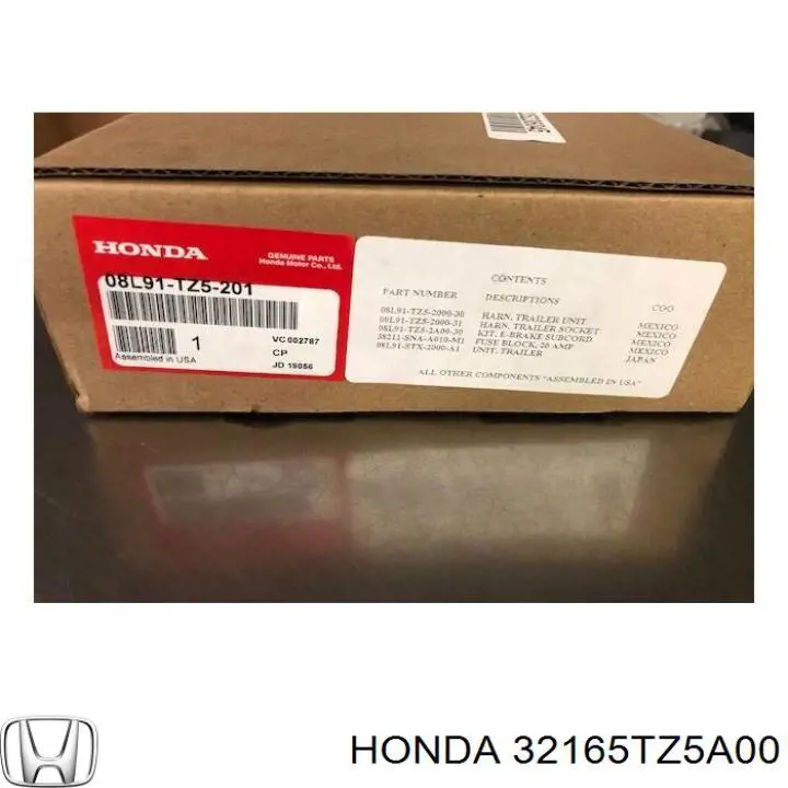 Купити 32165TZ5A00 Honda Кабель/дріт парктроника бампера, заднього