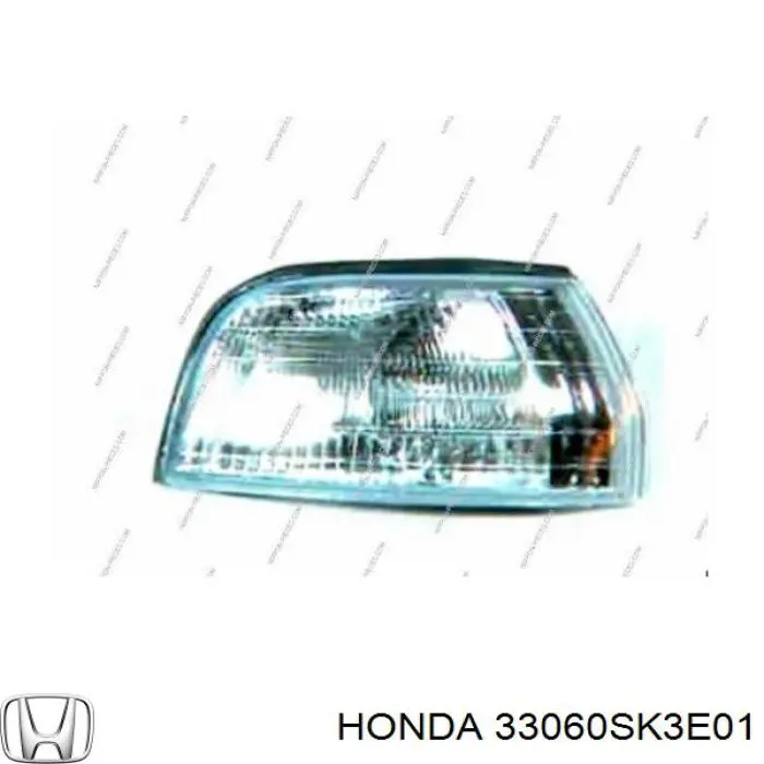 Габарит передній правий Honda 33060SK3E01 ціна, від 162.32 USD