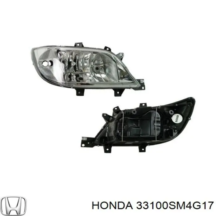 Основна фара - вставка Honda 33100SM4G17 ціна, від 86.94 USD