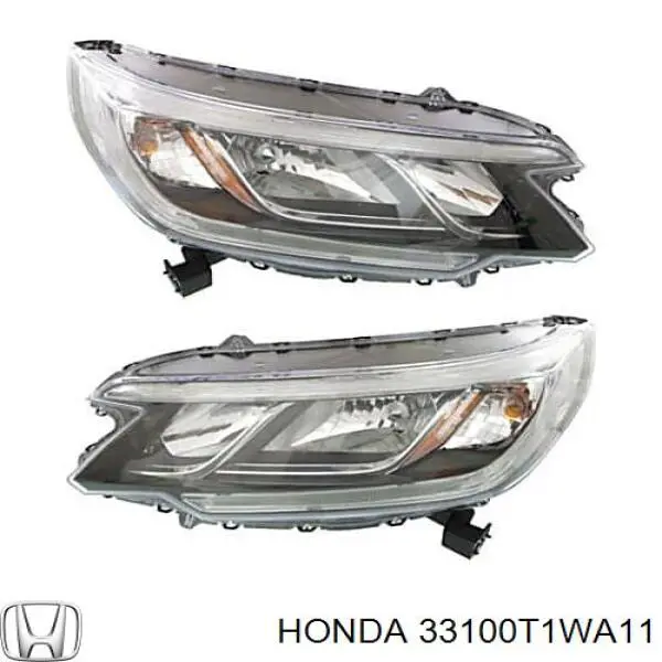Фара права 33100T1WA11 Honda