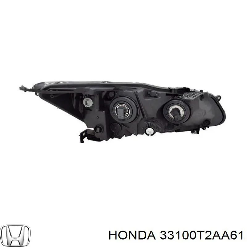 Основна фара - вставка Honda 33100T2AA61 ціна, від 896.13 USD