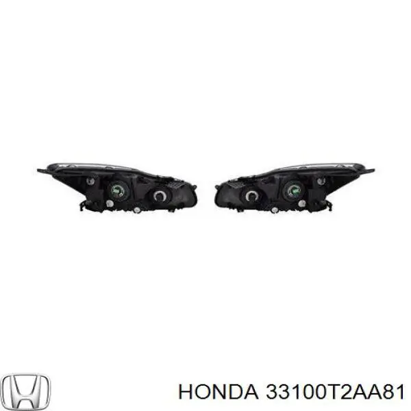 Купити 33100T2AA81 Honda Права блок фара
