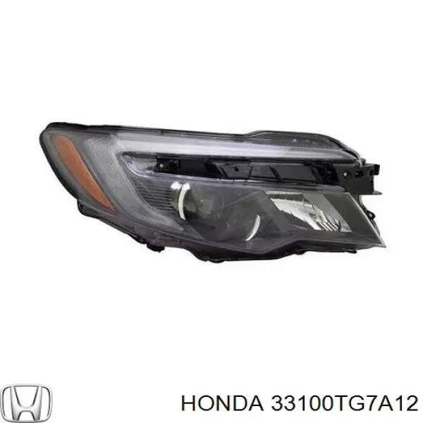Фара правая Honda 33100TG7A12 ціна, від 50.23 USD
