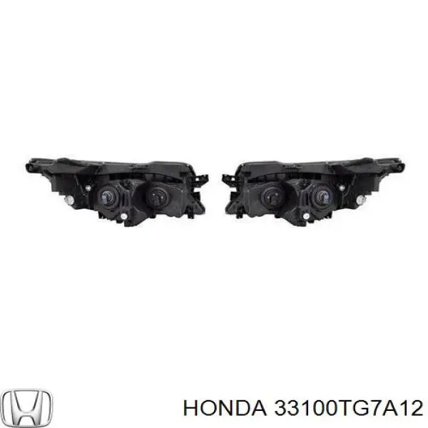 Купити 33100TG7A12 Honda Права блок фара