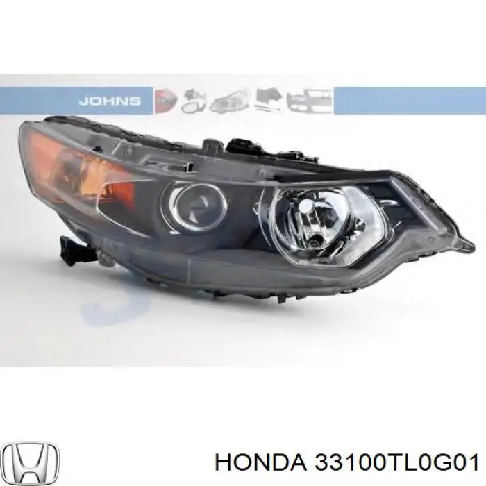 Фара права Honda Accord 8 (CW) (Хонда Аккорд)