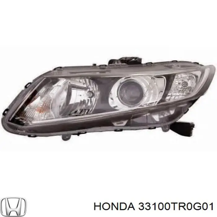 33100TR0G01 Honda Основна фара - вставка