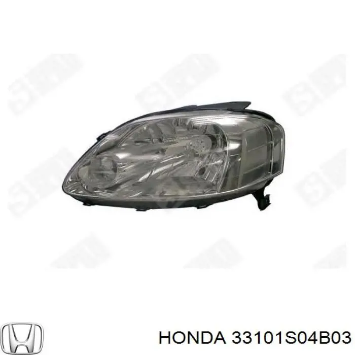 Купити 33101S04B03 Honda Права блок фара