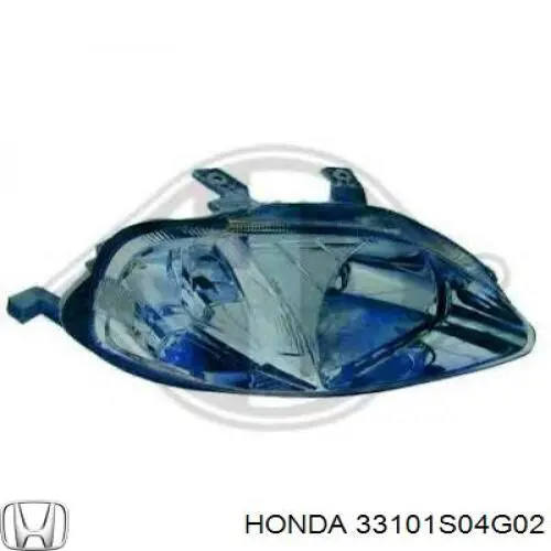 Фара права 33101S04G02 Honda