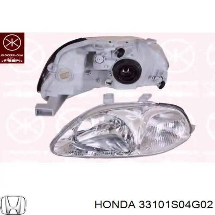 Фара правая Honda 33101S04G02 ціна, від 79.36 USD