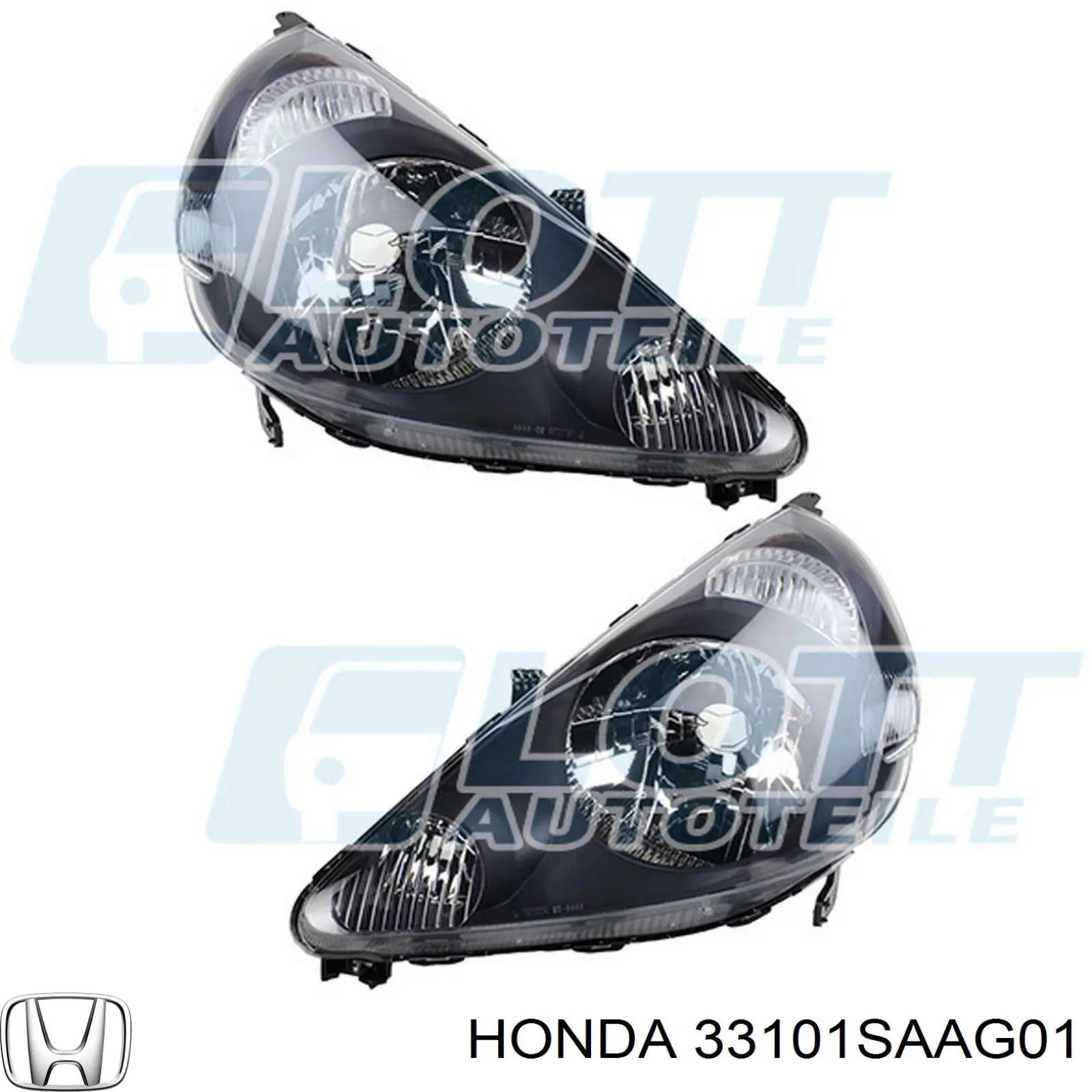 33101SAAG01 Honda Основна фара - вставка