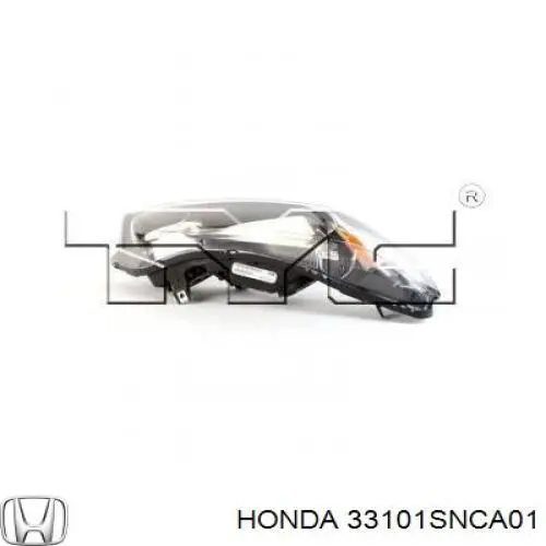Основна фара - вставка Honda 33101SNCA01 ціна, від 228.04 USD