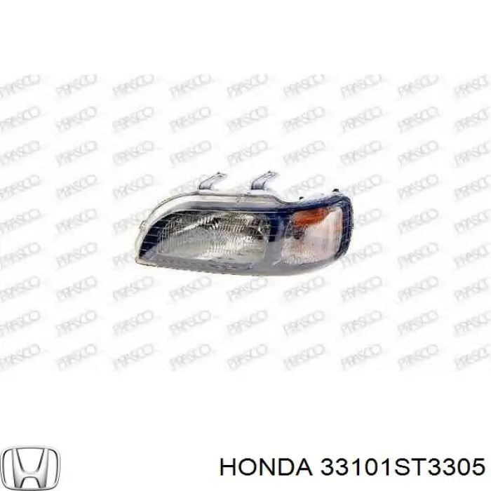 Фара права 33101ST3305 Honda