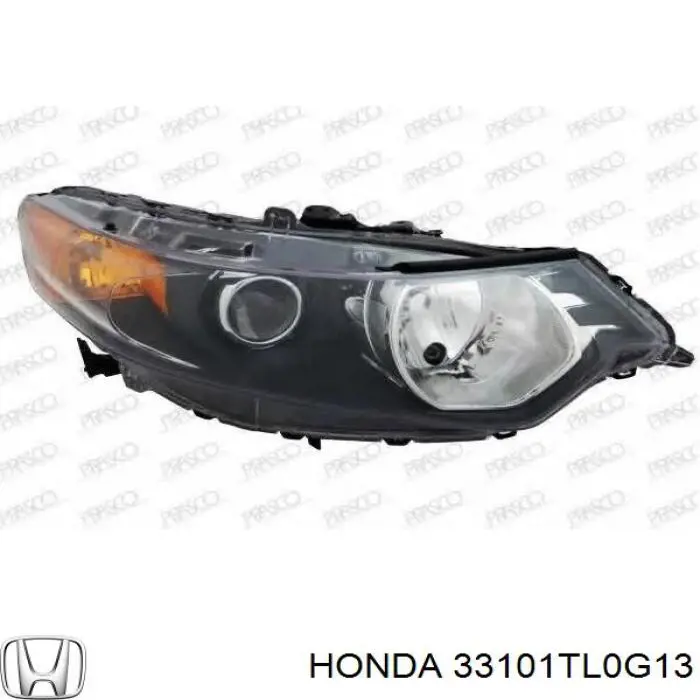Фара правая Honda 33101TL0G13 ціна, від 185.72 USD