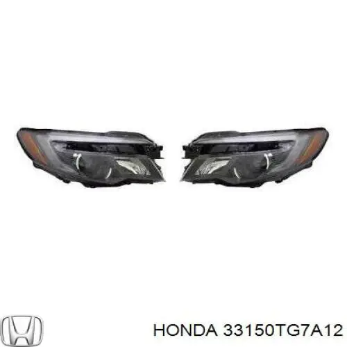 Фара ліва 33150TG7A12 Honda