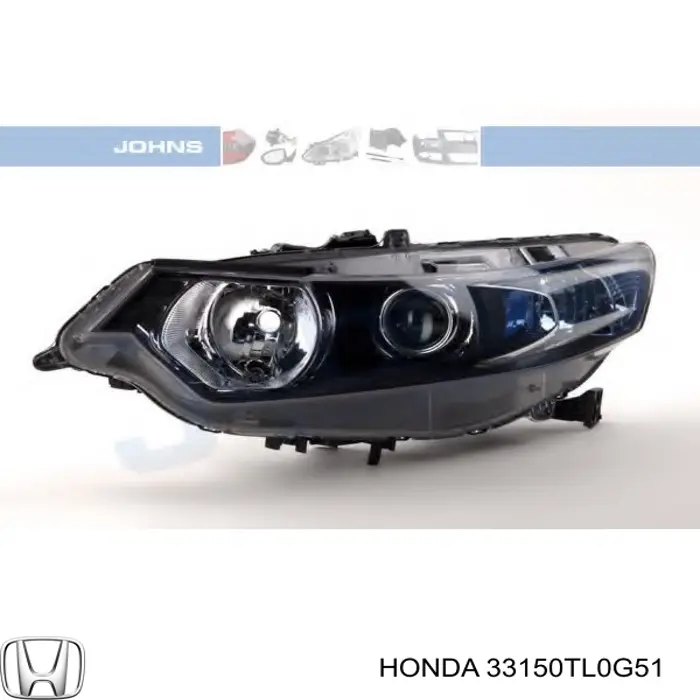 Купити 33150TL0G51 Honda Основна фара в зборі ліва